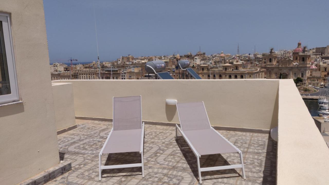 Apartamento The Penthouse Flat-Terrace&View Senglea Exterior foto